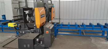 架子管專(zhuān)切帶鋸床，高配置結(jié)構(gòu)