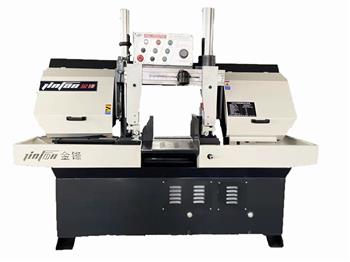 金鋒告訴你，臥式帶鋸床試機(jī)步驟（二）